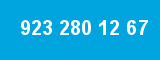 923 280 12 67 923 280 12 67